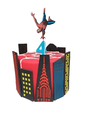Gâteau Spider-Man